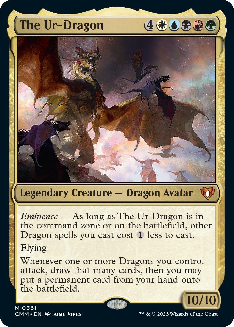 Image for The Ur-Dragon (361) (CMM) - Magic: The Gathering