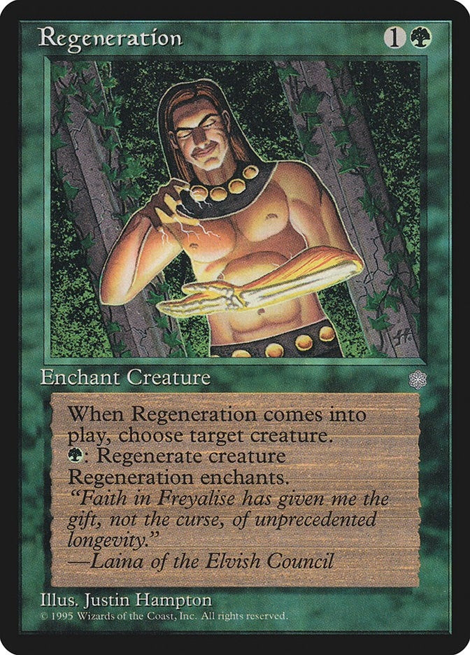 Image for Regeneration (ICE) - Magic: The Gathering