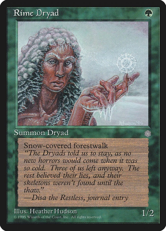 Image for Rime Dryad (ICE) - Magic: The Gathering