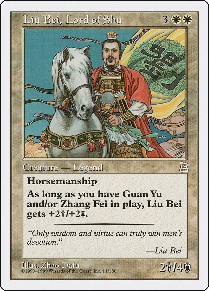 Image for Liu Bei, Lord of Shu (11) (PTK) - Magic: The Gathering