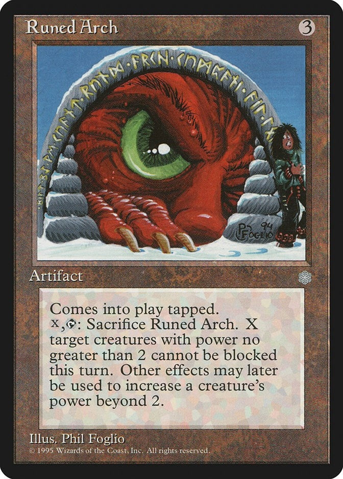 Image for Runed Arch (ICE) - Magic: The Gathering