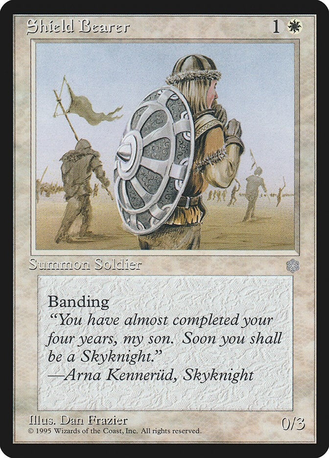 Image for Shield Bearer (ICE) - Magic: The Gathering