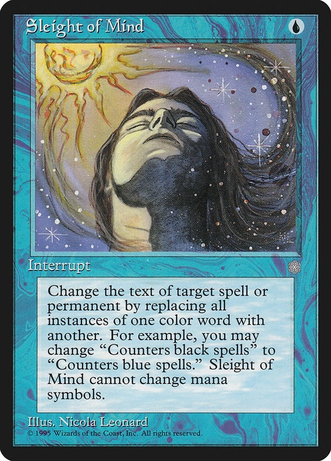 Image for Sleight of Mind (ICE) - Magic: The Gathering