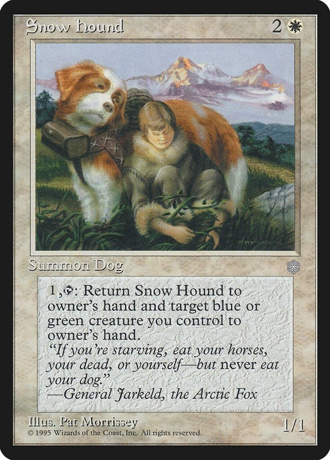 Image for Snow Hound (ICE) - Magic: The Gathering