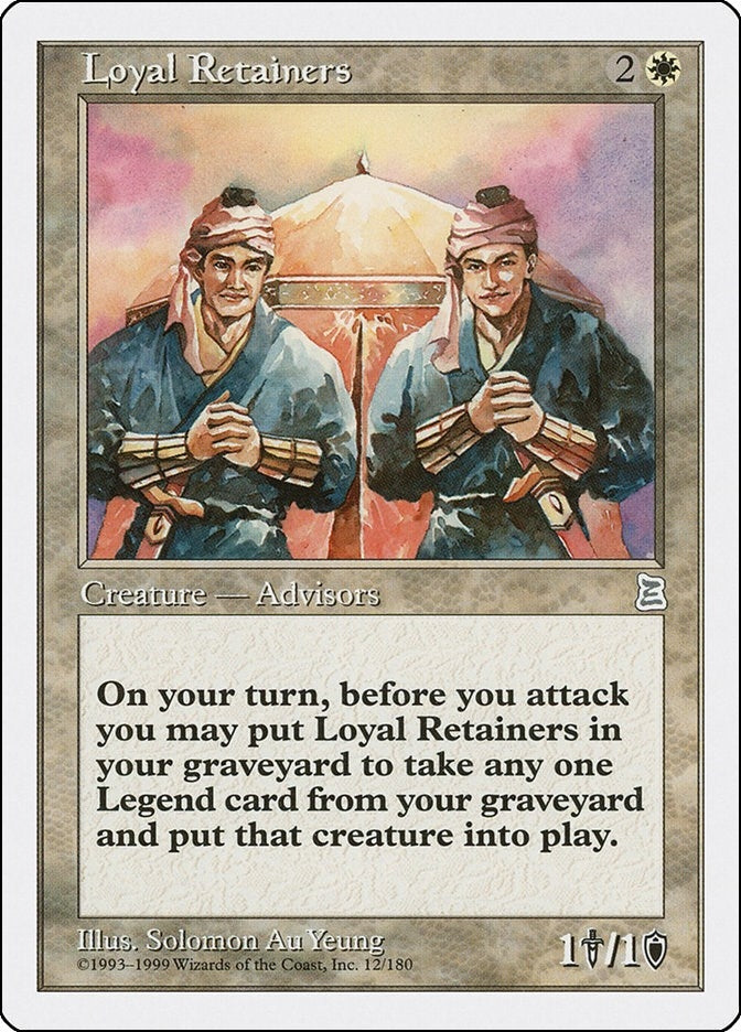 Image for Loyal Retainers (12) (PTK) - Magic: The Gathering
