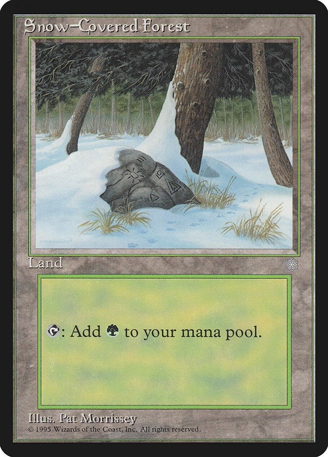 Image for Snow-Covered Forest (347) (ICE) - Magic: The Gathering