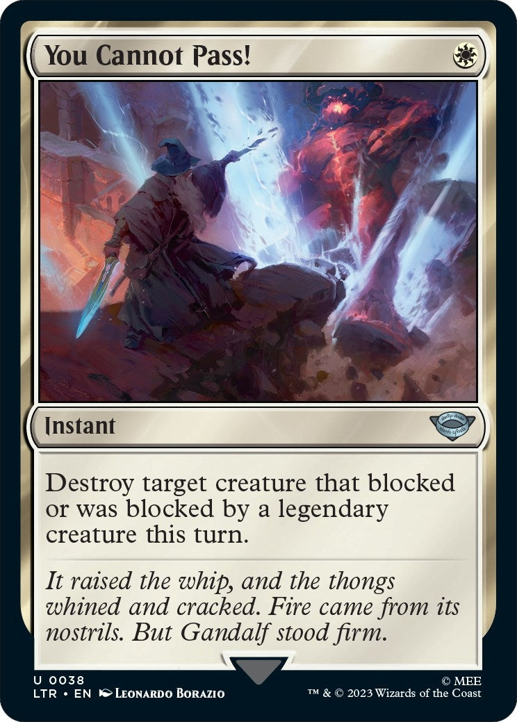 Image for You Cannot Pass! (38) (LTR) - Magic: The Gathering