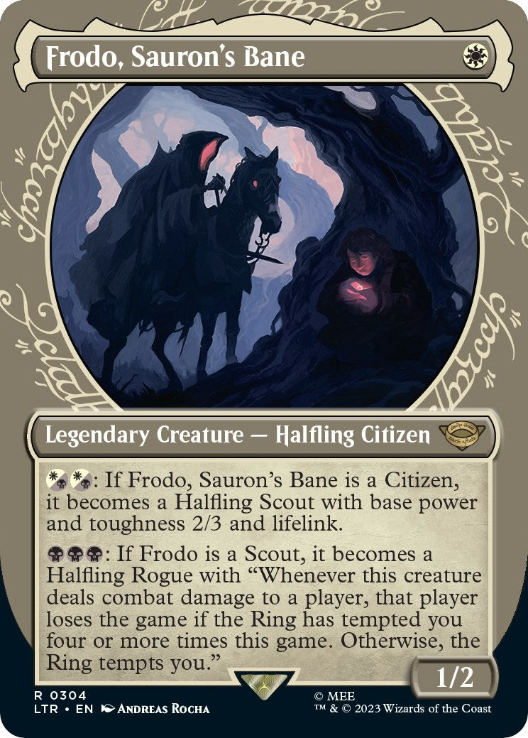 Image for Frodo, Sauron's Bane (Showcase) (304) (LTR) - Magic: The Gathering
