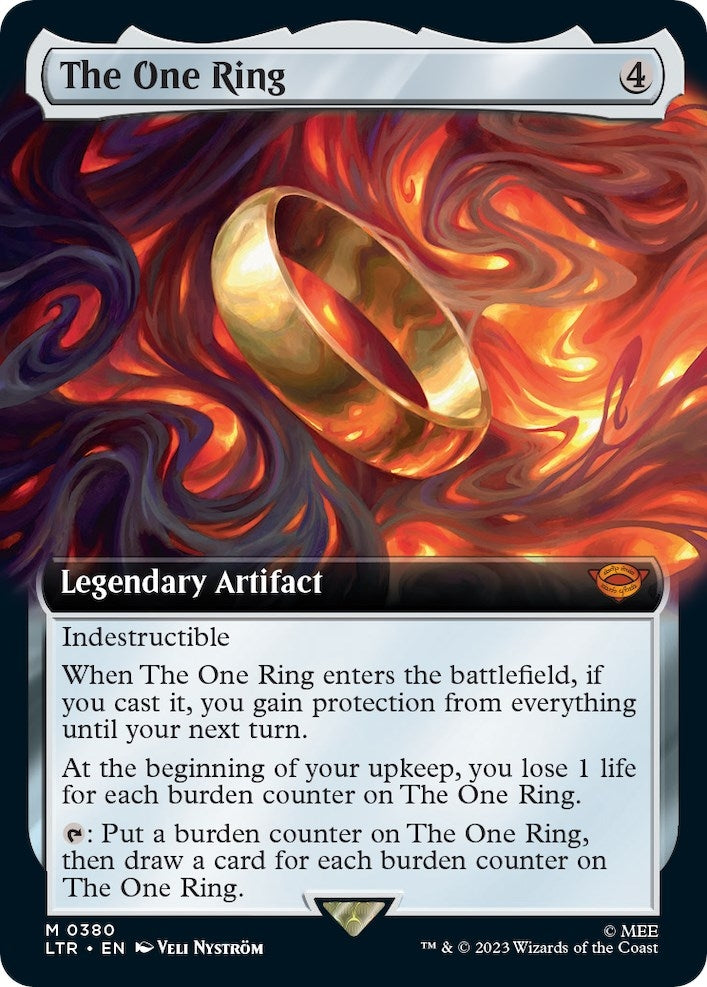Image for The One Ring (Extended Art) (380) (LTR) - Magic: The Gathering