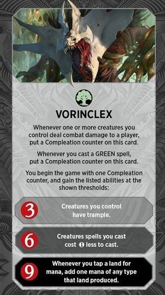 Image for Vorinclex Praetor Alignment Card (UMP) - Magic: The Gathering