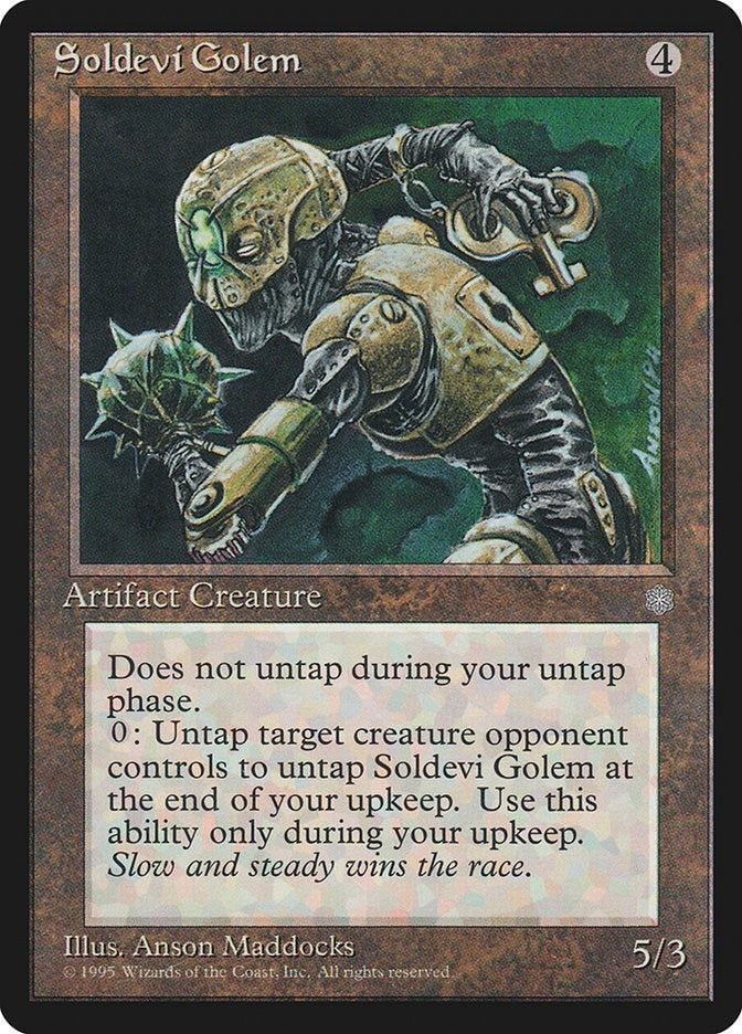 Image for Soldevi Golem (ICE) - Magic: The Gathering