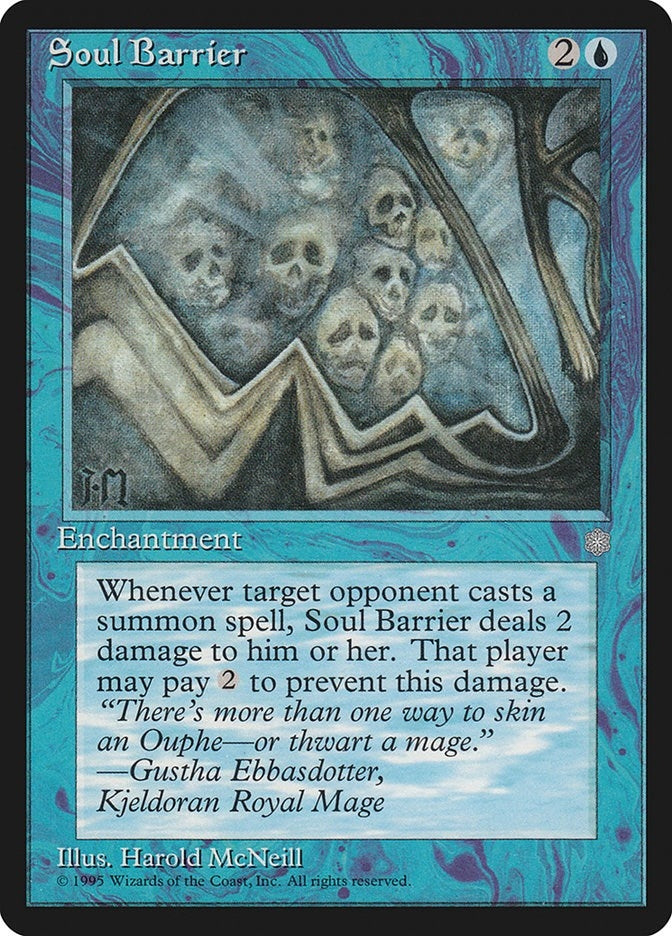 Image for Soul Barrier (ICE) - Magic: The Gathering
