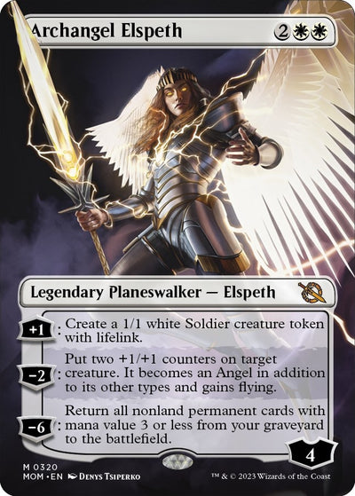 Archangel Elspeth (Borderless) (320) (MOM)