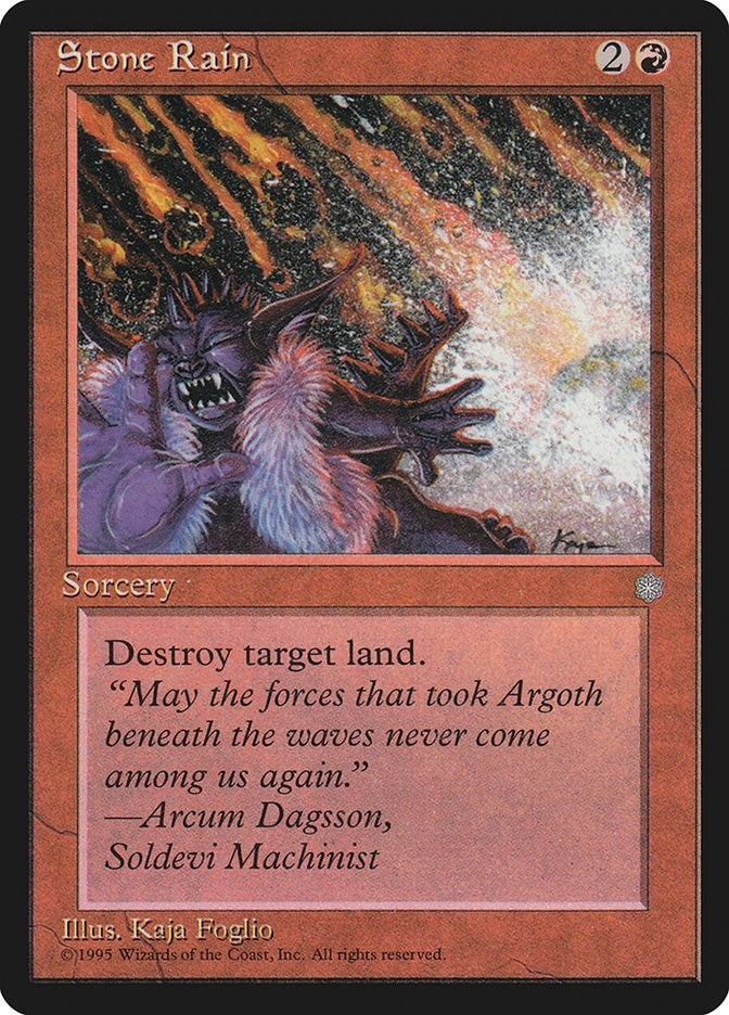 Image for Stone Rain (ICE) - Magic: The Gathering