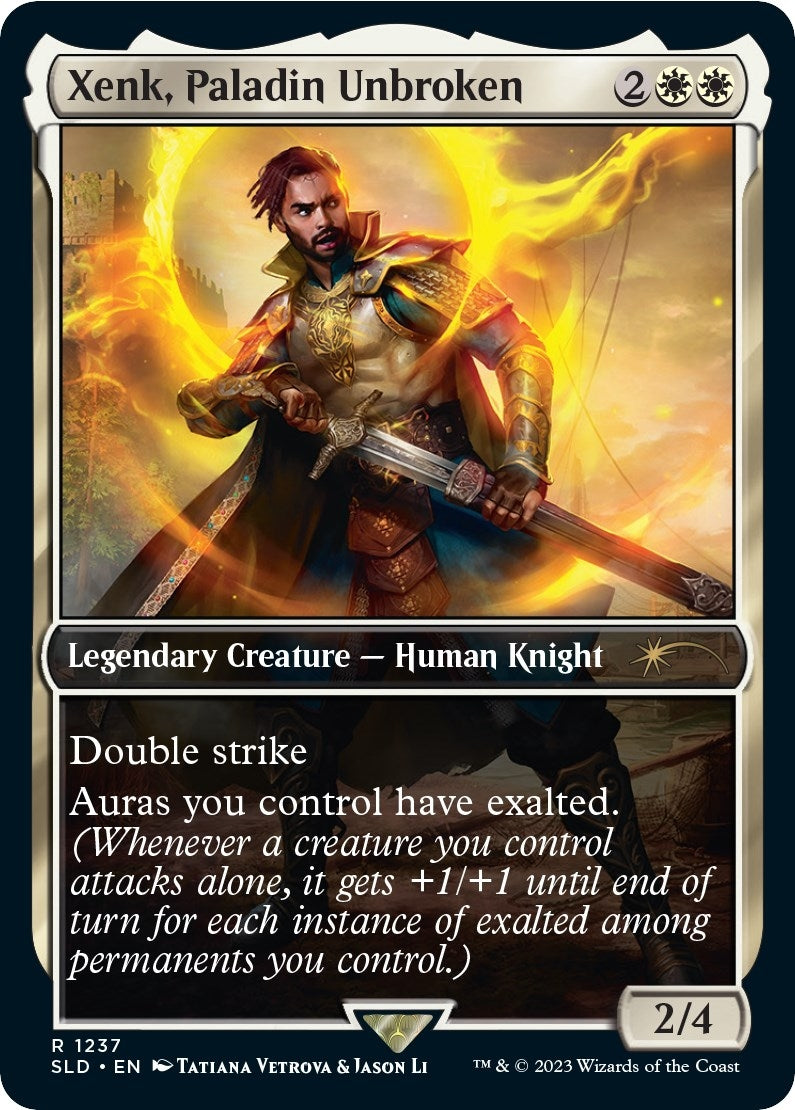 Image for Xenk, Paladin Unbroken (1237) (SLD) - Magic: The Gathering