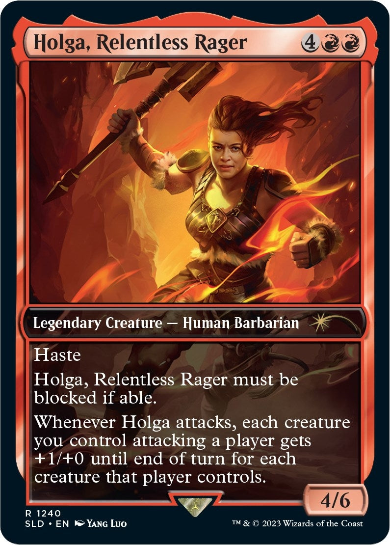 Image for Holga, Relentless Rager (1240) (SLD) - Magic: The Gathering