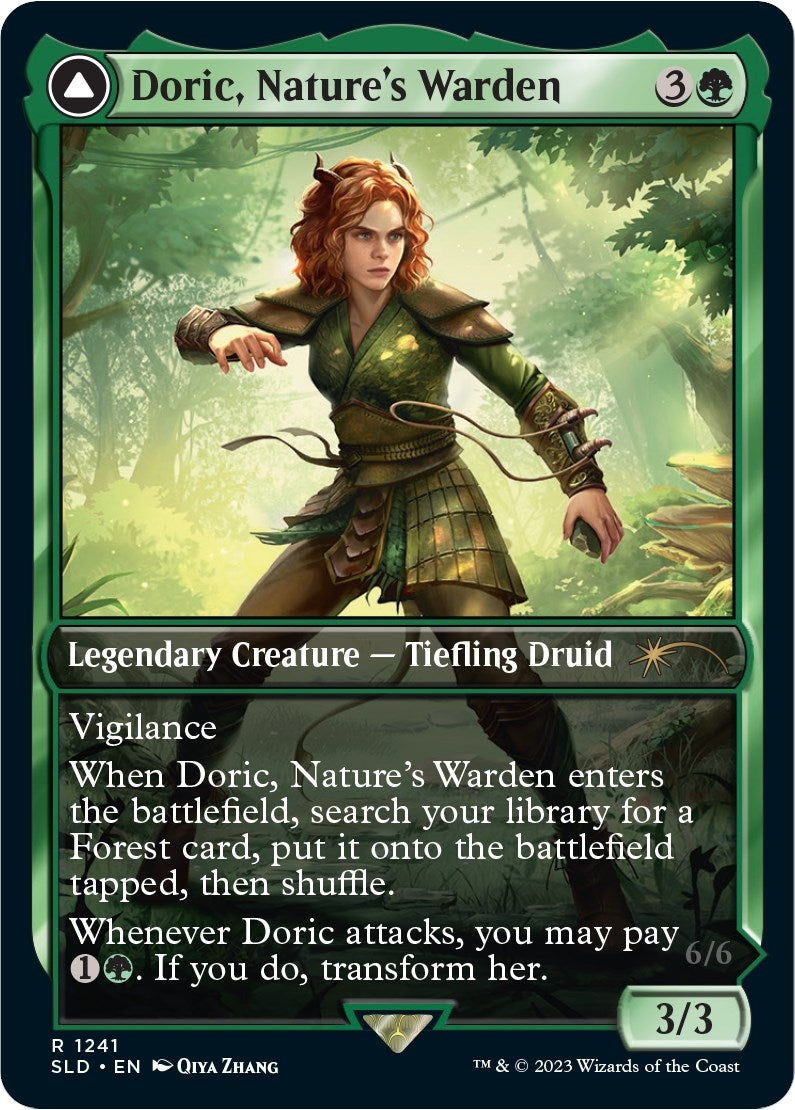 Image for Doric, Nature's Warden (1241) (SLD) - Magic: The Gathering