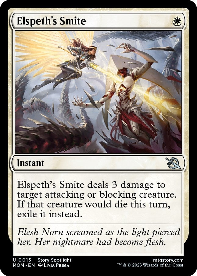 Image for Elspeth's Smite (13) (MOM) - Magic: The Gathering