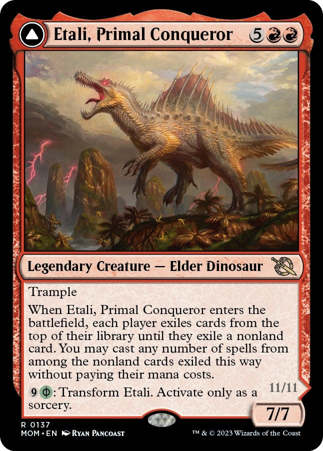 Image for Etali, Primal Conqueror (137) (MOM) - Magic: The Gathering