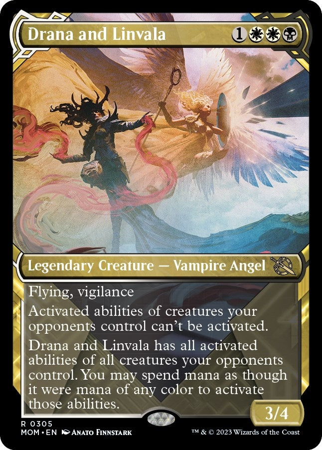 Image for Drana and Linvala (Showcase) (305) (MOM) - Magic: The Gathering