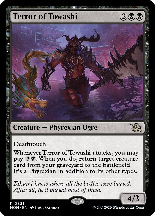 Image for Terror of Towashi (331) (MOM) - Magic: The Gathering