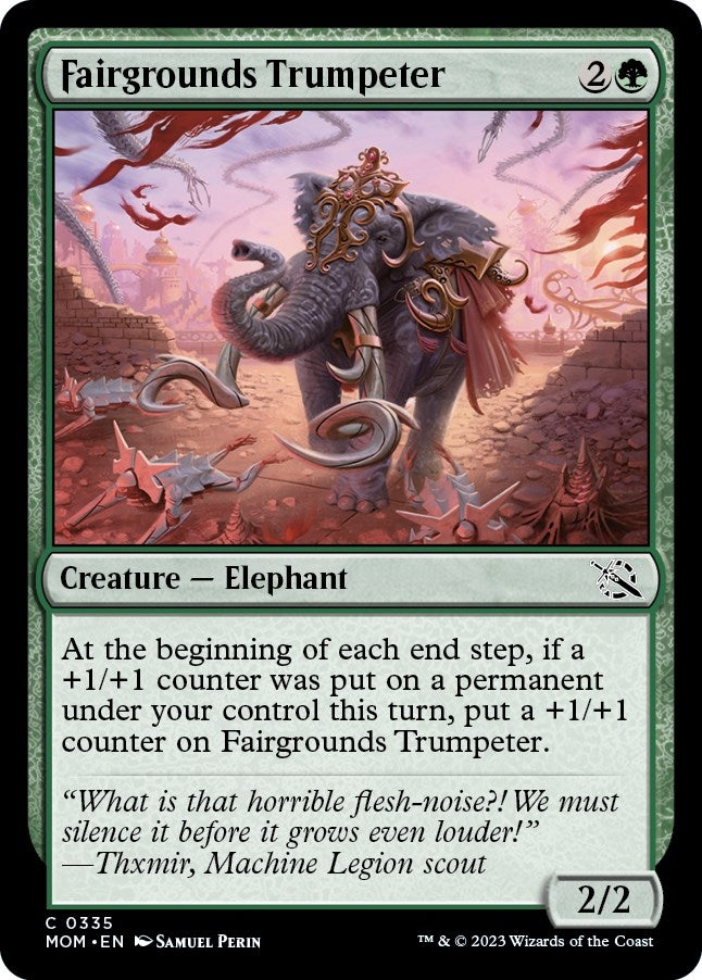 Image for Fairgrounds Trumpeter (335) (MOM) - Magic: The Gathering