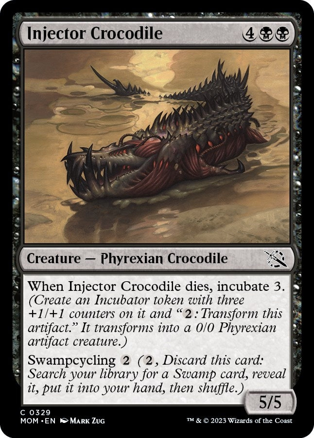 Image for Injector Crocodile (329) (MOM) - Magic: The Gathering