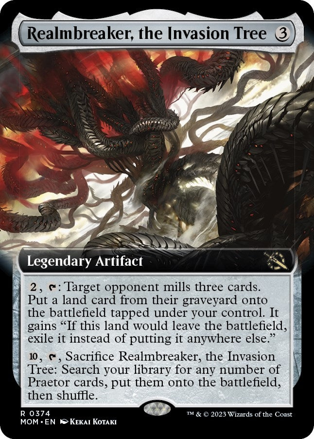 Realmbreaker, the Invasion Tree (Extended Art) (374) (MOM)