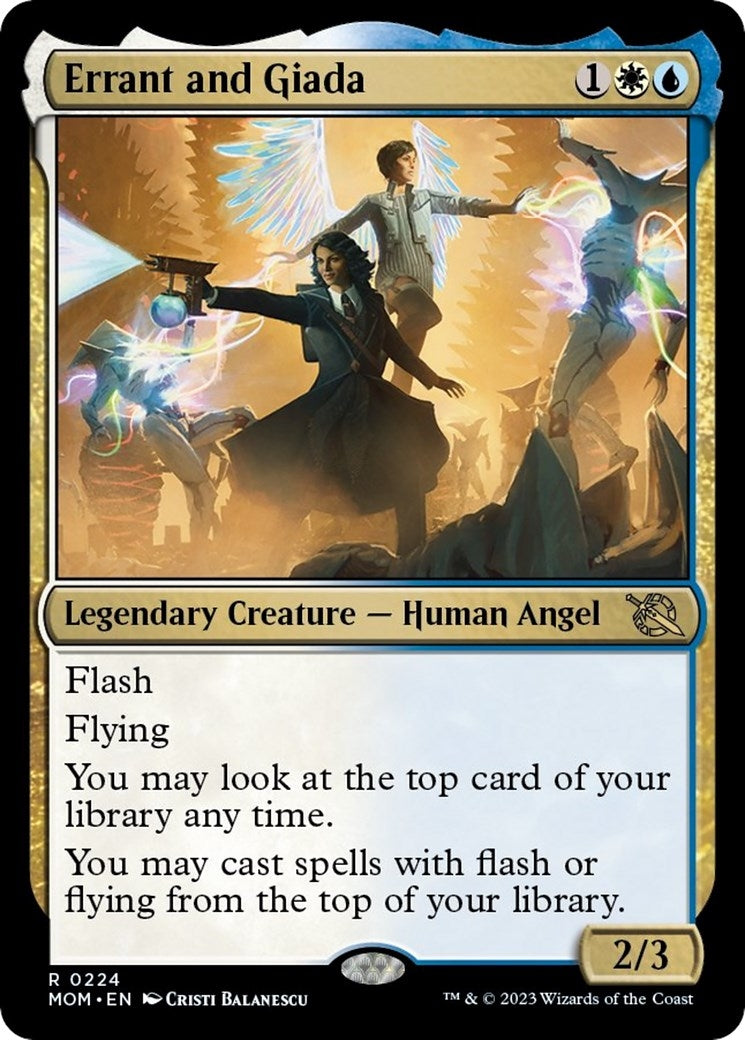 Image for Errant and Giada (224) (MOM) - Magic: The Gathering