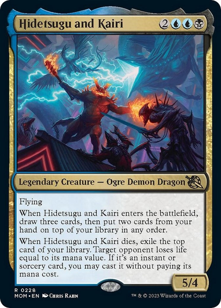 Image for Hidetsugu and Kairi (228) (MOM) - Magic: The Gathering