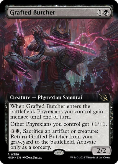 Grafted Butcher (Extended Art) (359) (MOM)