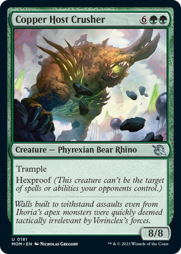 Image for Copper Host Crusher (181) (MOM) - Magic: The Gathering