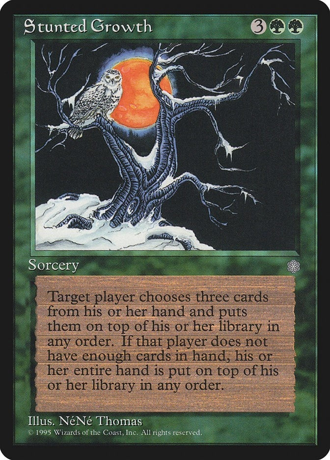 Image for Stunted Growth (ICE) - Magic: The Gathering