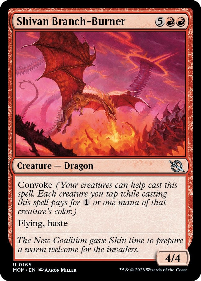 Shivan Branch-Burner (165) (MOM)