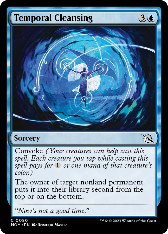 Image for Temporal Cleansing (80) (MOM) - Magic: The Gathering