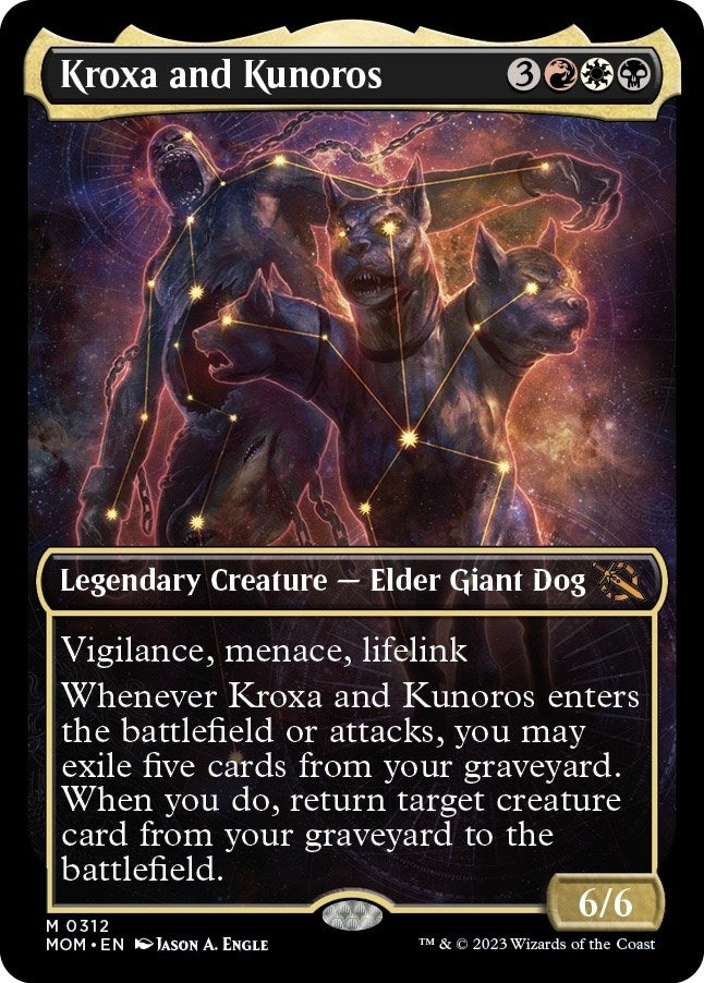 Image for Kroxa and Kunoros (Showcase) (312) (MOM) - Magic: The Gathering