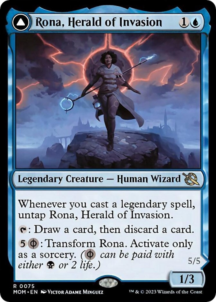 Image for Rona, Herald of Invasion (75) (MOM) - Magic: The Gathering