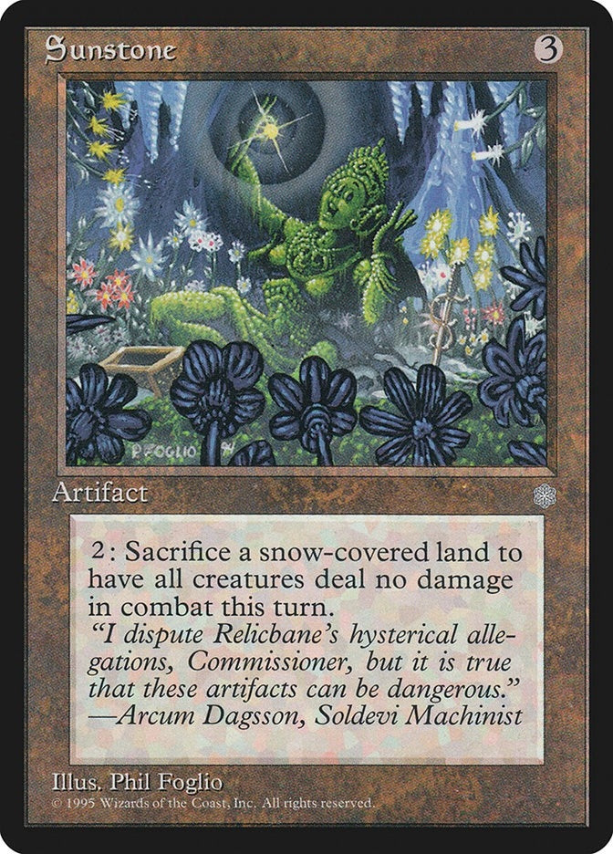 Image for Sunstone (ICE) - Magic: The Gathering