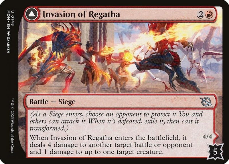 Image for Invasion of Regatha (148) (MOM) - Magic: The Gathering