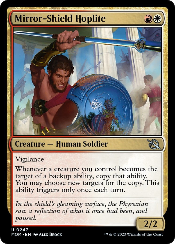 Image for Mirror-Shield Hoplite (247) (MOM) - Magic: The Gathering