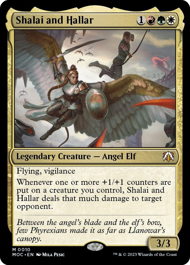 Image for Shalai and Hallar (10) (MOC) - Magic: The Gathering