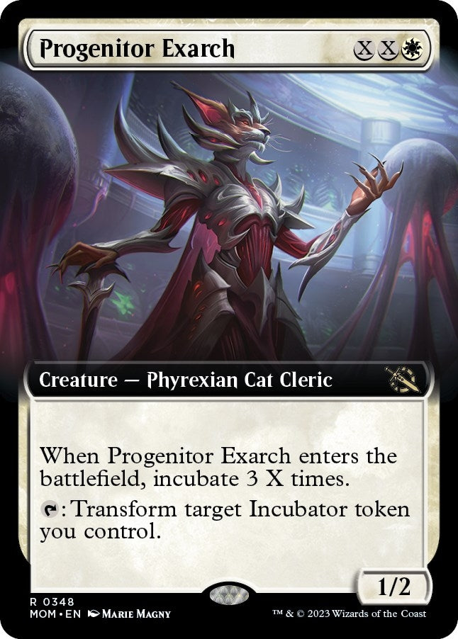 Image for Progenitor Exarch (Extended Art) (348) (MOM) - Magic: The Gathering