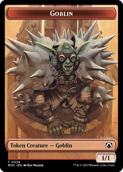Goblin // Sliver Double-sided Token (24 // 2) (MOC)