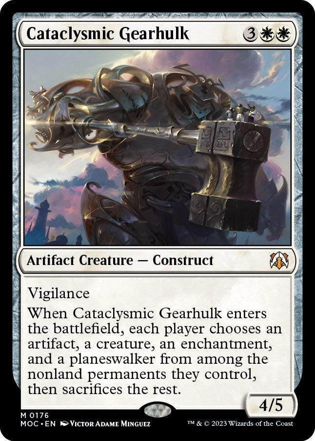 Image for Cataclysmic Gearhulk (176) (MOC) - Magic: The Gathering