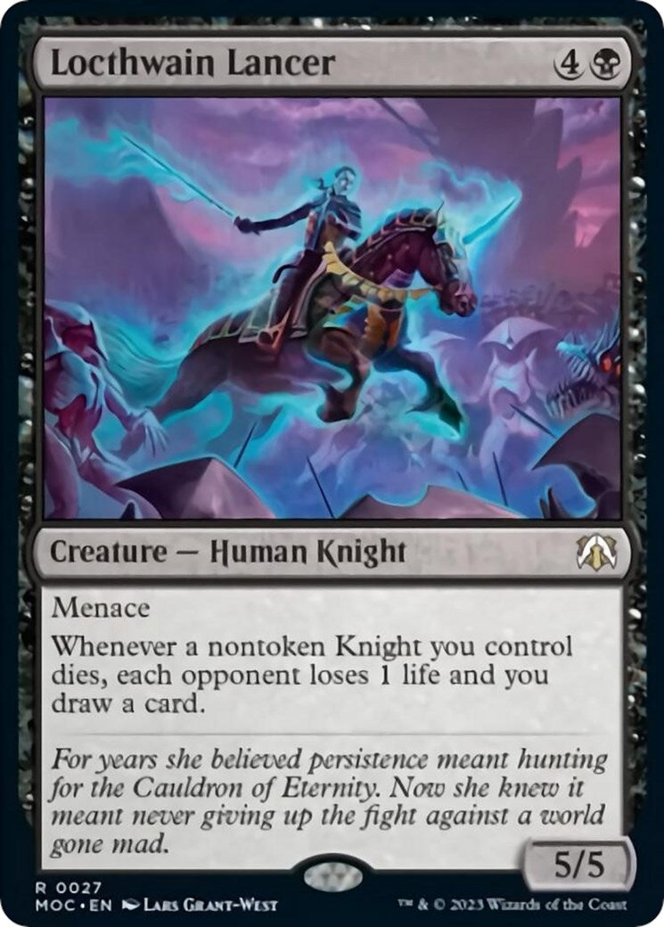 Image for Locthwain Lancer (27) (MOC) - Magic: The Gathering