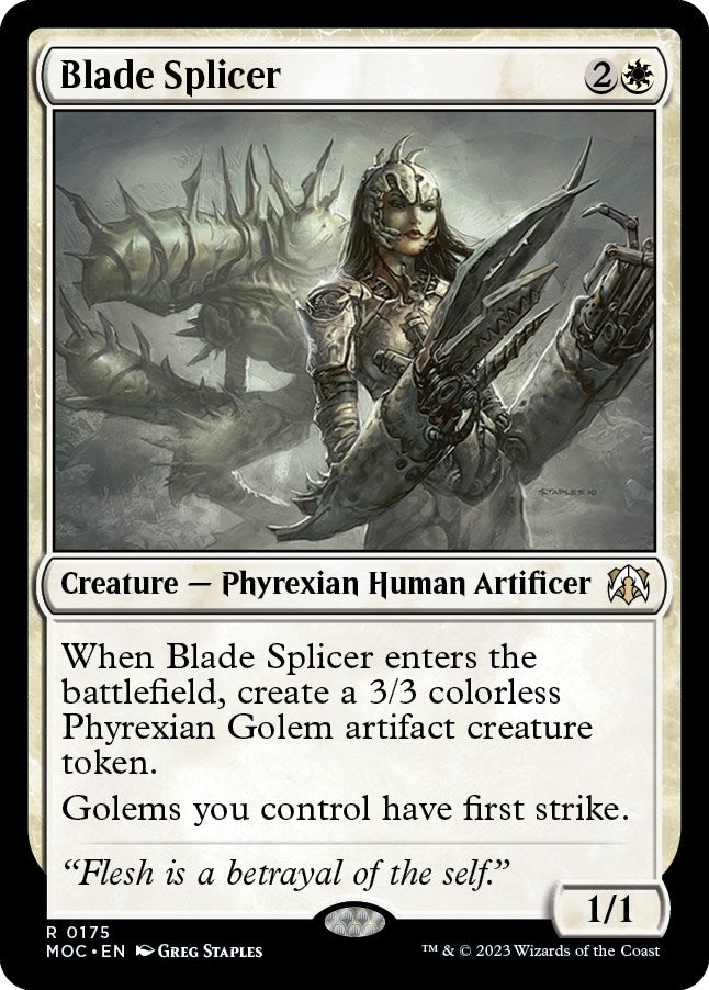 Image for Blade Splicer (175) (MOC) - Magic: The Gathering