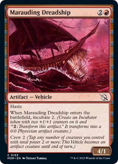 Marauding Dreadship (153) (MOM)