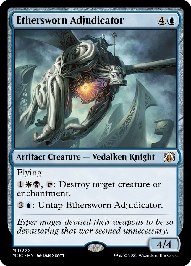 Image for Ethersworn Adjudicator (222) (MOC) - Magic: The Gathering