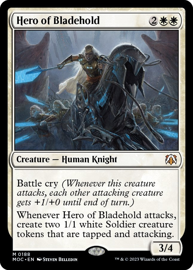 Image for Hero of Bladehold (188) (MOC) - Magic: The Gathering