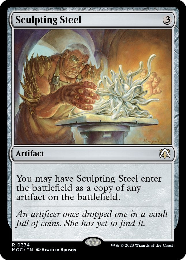 Image for Sculpting Steel (374) (MOC) - Magic: The Gathering